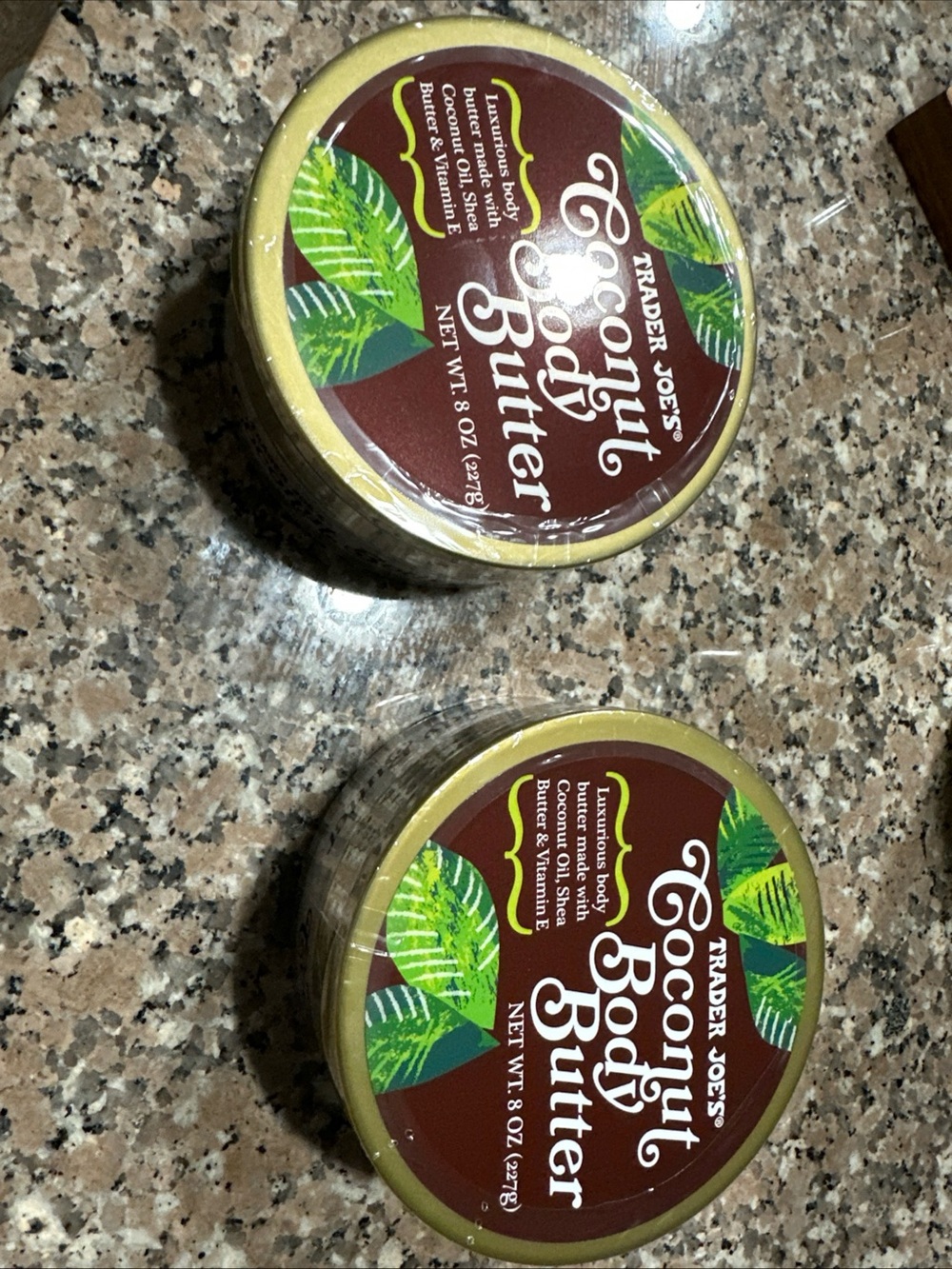 2x Trader Joe’s Coconut Body Butter — Brown - Picture 2 of 2